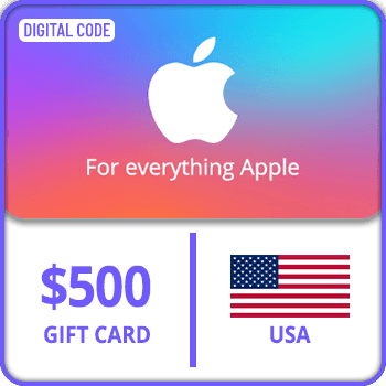 App Store & iTunes Gift Card US $500